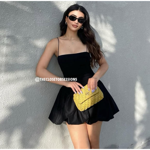 ZARA BLOGGER FAVE!!! Fitted Mini Dress NWT - Picture 2 of 16